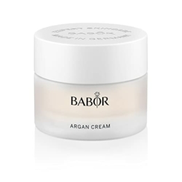 BABOR CLASSICS Argan Cream, Reichhaltige Gesichtscreme für trockene Haut, Mit Arganöl und Vitamin E, Vegane Formel, Ohne Alkohol, 1 x 50 ml - 1
