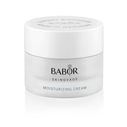 BABOR SKINOVAGE Moisturizing Cream, Gesichtscreme für trockene Haut, Intensive Feuchtigkeitspflege mit Hyaluronsäure, Vegane Formel, 50 ml - 1