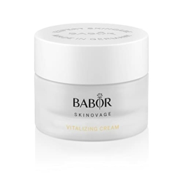 BABOR SKINOVAGE Vitalizing Cream, Gesichtscreme für müde und regenerationsbedürftige Haut, Revitalisierende Feuchtigkeitspflege, Vegane Formel, 50 ml - 1