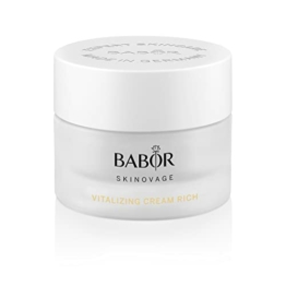 BABOR SKINOVAGE Vitalizing Cream Rich, Reichhaltige Gesichtscreme für müde und fahle Haut, Revitalisierende Feuchtigkeitspflege, 50 ml - 1