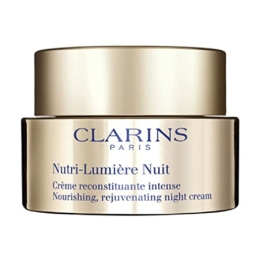 Clarins Unisex Crema DE Noche NUTRI-Lumiere NACHTCREME 50ML, Negro, Standard - 1