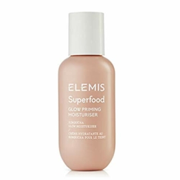 Elemis Superfood Glow Priming Moisturiser, leichte Gesichtscreme für glatte und strahlende Haut, präbiotische Feuchtigkeitscreme, tägliche Feuchtigkeitspflege für einen taufrischen Teint, 60 ml - 1