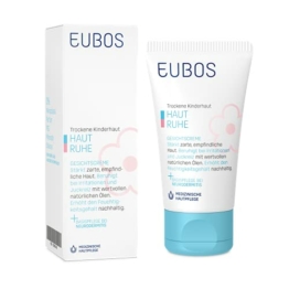 Eubos | HAUT RUHE Gesichtscreme| 30ml | für empfindliche und trockene Kinder- und Babyhaut | Hautvertäglichkeit dermatologisch bestätigt| ohne Mineralöl - 1