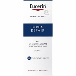 Eucerin Urea Repair Tag Gesichtscreme für sehr trockene Haut, 50 ml Creme - 1