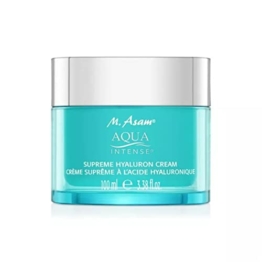 M. Asam Aqua Intense Supreme Hyaluron Cream (100ml) - Parfümfreie Feuchtigkeitscreme geeignet für sensible und empfindliche Haut, Gesichtscreme für ein glattes, pralles Hautbild - 1