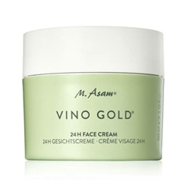 M. Asam VINO GOLD 24h Gesichtscreme (100 ml) – 24h Tagescreme & Nachtcreme gegen Linien & Fältchen, starker Schutz vor vorzeitiger Hautalterung, Anti-Aging, vegane Gesichtspflege - 1
