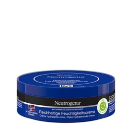 Neutrogena Norwegische Formel Feuchtigkeitscreme, reichhaltig, mit Vitamin E, für trockene Haut, 200ml - 1